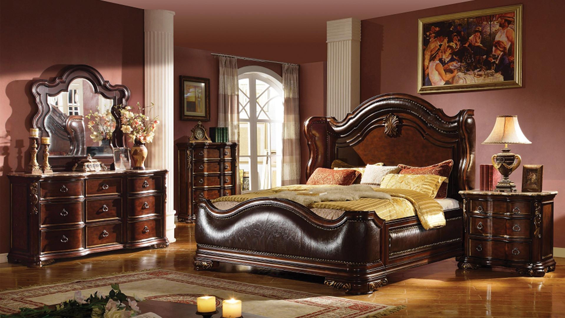 Louis Philippe Cherry Bed